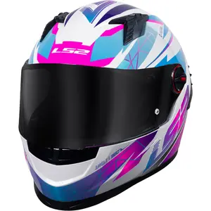Imagem 3 de Capacete LS2 FF358 Pro Airline - Branco/Rosa