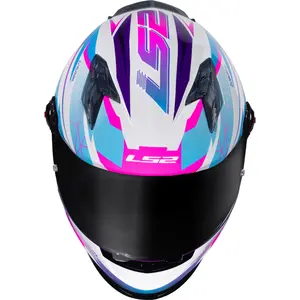 Imagem 5 de Capacete LS2 FF358 Pro Airline - Branco/Rosa