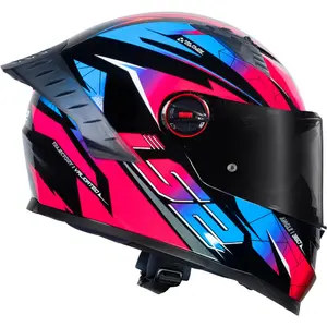 Imagem 2 de Capacete LS2 FF358 Pro Airline - Azul/Roxo