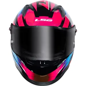 Imagem 5 de Capacete LS2 FF358 Pro Airline - Azul/Roxo