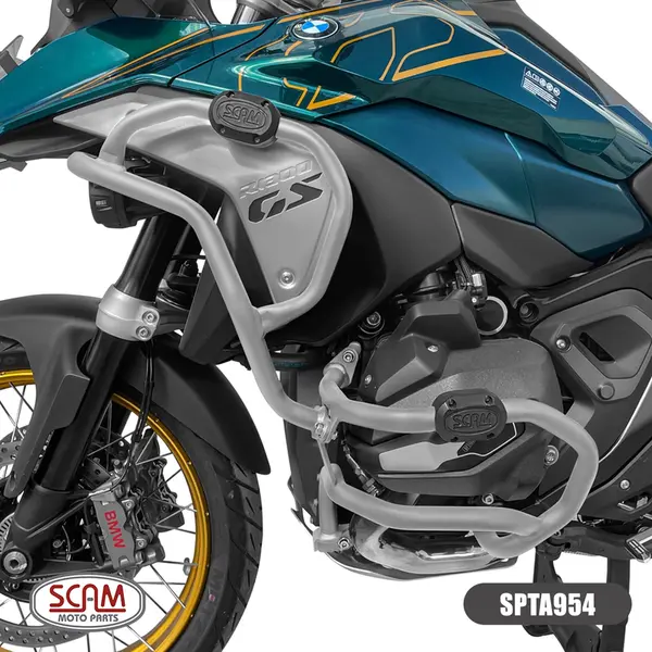 Imagem 1 de Protetor de Motor/Carenagem Scam BMW R 1300 GS (apartir de 2024) Prata - SPTA954