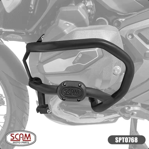 Imagem 1 de Protetor de Motor Scam BMW R 1300 GS (apartir de 2024) Preto - SPTO768