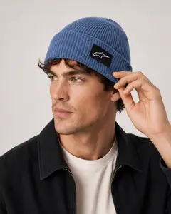 Imagem 3 de Touca de Lã Alpinestars Unload Rib - Azul