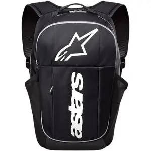 Mochila Alpinestars GFX Boss Backpack Preto/Branco - 20 Litros