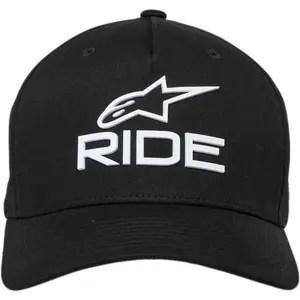 Imagem 2 de Boné Alpinestars Ride Sonic - Preto/Branco