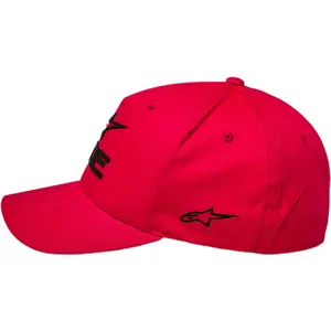 Imagem 4 de Boné Alpinestars Ride Sonic - Vermelho/Preto