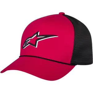 Imagem 1 de Boné Alpinestars Ageless Shadow Trucker - Preto/Vermelho
