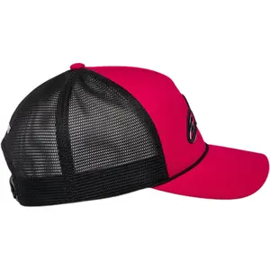Imagem 3 de Boné Alpinestars Ageless Shadow Trucker - Preto/Vermelho