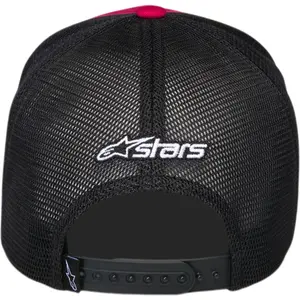 Imagem 4 de Boné Alpinestars Ageless Shadow Trucker - Preto/Vermelho
