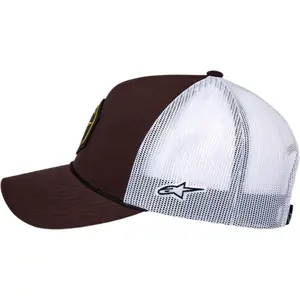 Imagem 4 de Boné Alpinestars Hexeon Trucker - Marrom/Branco