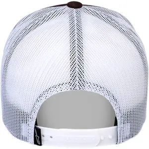Imagem 5 de Boné Alpinestars Hexeon Trucker - Marrom/Branco