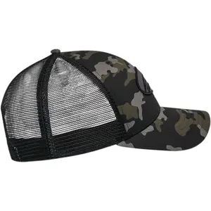 Imagem 3 de Boné Alpinestars Oblique Camo Trucker - Preto/Camo