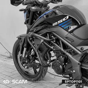 Imagem 2 de Protetor de Motor/Carenagem Scam Shineray 250F (apartir de 2026) Preto - SPTOP1101