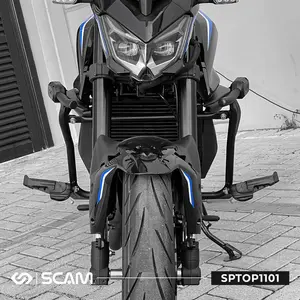 Imagem 3 de Protetor de Motor/Carenagem Scam Shineray 250F (apartir de 2026) Preto - SPTOP1101