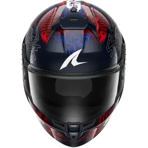 Imagem 3 de Capacete Shark Skwal Cup Speed Vib BRY - Azul/Amarelo/Vermelho