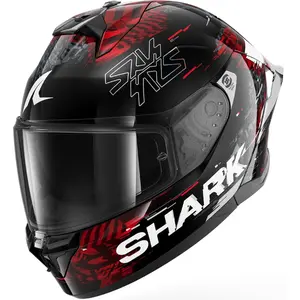 Imagem 1 de Capacete Shark Skwal Cup Speed Vib KRS - Preto/Vermelho