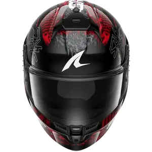 Imagem 3 de Capacete Shark Skwal Cup Speed Vib KRS - Preto/Vermelho