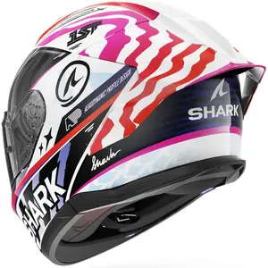 Imagem 4 de Capacete Shark Skwal Cup Speed Fancy WKO - Preto/Roxo