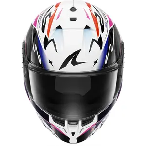Imagem 3 de Capacete Shark Skwal Cup Speed Fancy WKO - Preto/Roxo