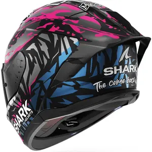 Imagem 4 de Capacete Shark Skwal Cup Scott Redding KVB - Preto/Rosa