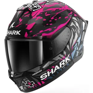Capacete Shark Skwal Cup Scott Redding KVB - Preto/Rosa - Grid Motors