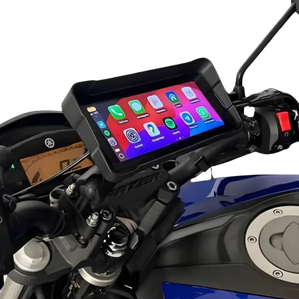 カーナビ mitomo Central Multimídia para Moto Knup - RA933 (7 Polegadas) - CarPlay
