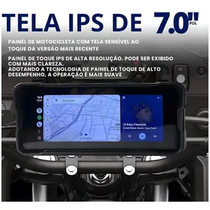 Imagem 10 de Central Multimídia para Moto Knup - RA933 (7 Polegadas) - CarPlay e Android Auto