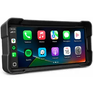 Imagem 2 de Central Multimídia para Moto Knup - RA933 (7 Polegadas) - CarPlay e Android Auto