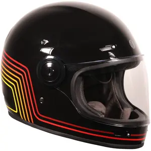 Imagem 5 de Capacete Origine Vega Sunrise - Preto/Vermelho Fosco