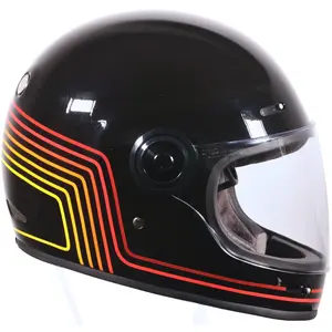 Imagem 4 de Capacete Origine Vega Sunrise - Preto/Vermelho Fosco