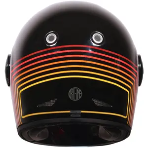 Imagem 7 de Capacete Origine Vega Sunrise - Preto/Vermelho Fosco