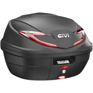 Baú / Bauleto Givi B360N2 Monolock V2 Preto/Vermelho - 39 Litros
