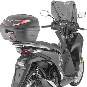 Imagem 2 de Baú / Bauleto Givi B360N2 Monolock V2 Preto/Vermelho - 39 Litros