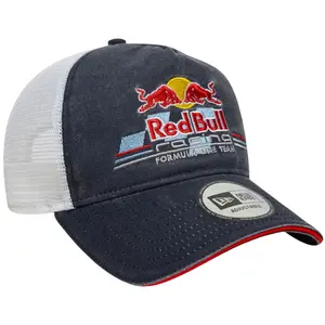 Imagem 2 de Boné New Era Red Bull Racing F1 Trucker - Branco/Azul Royal