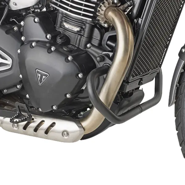 Imagem 1 de Protetor de Motor Givi Triumph Scrambler 400 X 2024 Preto - TN6424BR