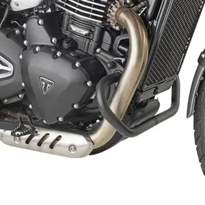 Protetor de Motor Givi Triumph Scrambler 400 X 2024 Preto - TN6424BR