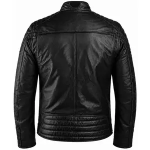 Imagem 4 de Jaqueta Texx Rebel - Preto (Couro)