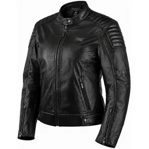 Imagem 2 de Jaqueta Texx Rebel Feminina - Preta (Couro)