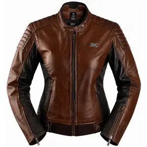 Jaqueta Texx Rebel Feminina - Marrom (Couro)