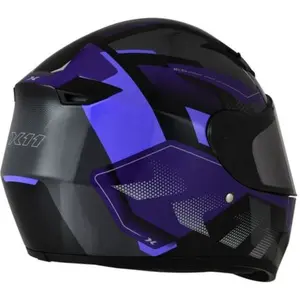 Imagem 4 de Capacete X11 Trust Pro Transit - Roxo/Cinza