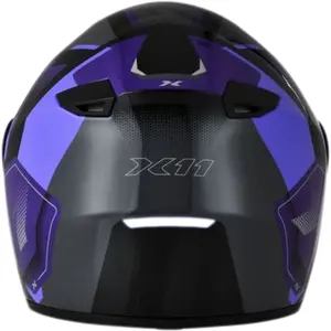 Imagem 6 de Capacete X11 Trust Pro Transit - Roxo/Cinza