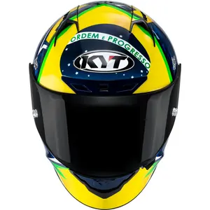 Imagem 5 de Capacete KYT NZ Race Diogo Moreira 2024 - Azul/Amarelo
