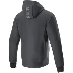 Imagem 2 de Jaqueta Alpinestars Radium Tech Hoodie - Preto/Branco