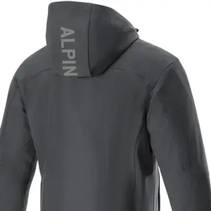Imagem 5 de Jaqueta Alpinestars Radium Tech Hoodie - Preto/Branco