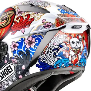Imagem 5 de Capacete Shoei X-SPR Pro Marquez Motegi 5 TC-6 - Branco