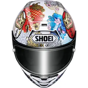 Imagem 6 de Capacete Shoei X-SPR Pro Marquez Motegi 5 TC-6 - Branco