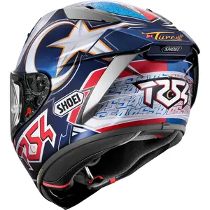 Imagem 4 de Capacete Shoei X-SPR Pro Toprak TC-2 - Azul