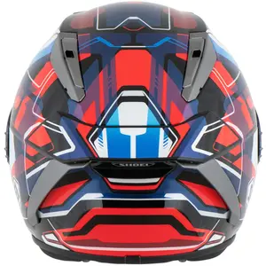 Imagem 8 de Capacete Shoei X-SPR Pro Valion TC-10 - Preto/Vermelho