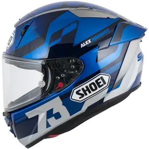 Imagem 2 de Capacete Shoei X-SPR Pro Marquez 73 V3 TC-3 - Azul