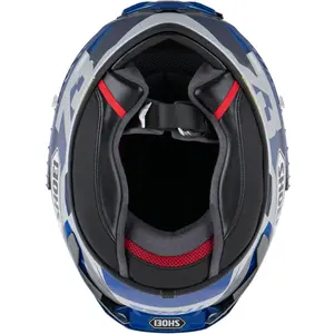Imagem 6 de Capacete Shoei X-SPR Pro Marquez 73 V3 TC-3 - Azul